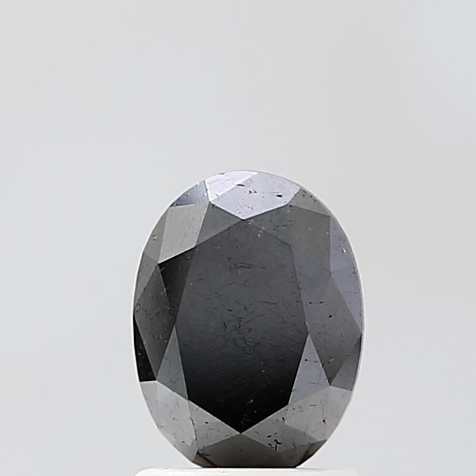 Loose Diamond - OVAL 1.7ct Black VS1: Loose Diamond - OVAL 1.7ct Black VS1 Source: Natural Shape: OVAL Carats: 1.7 Color: Black Certification: NONE Video: