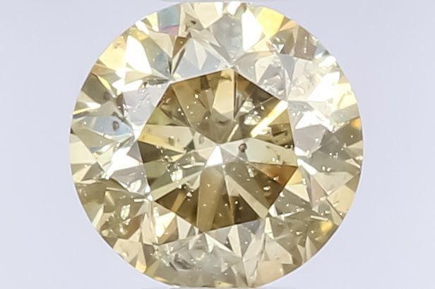 Loose Diamond - ROUND 0.52ct Fancy Light Brownish Greenish Yellow: Loose Diamond - ROUND 0.52ct Fancy Light Brownish Greenish Yellow Source: Natural Shape: ROUND Carats: 0.52 Color: Fancy Light Brownish Greenish Yellow Certification: GIA Video: