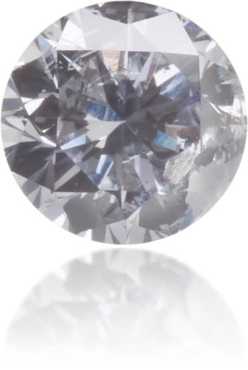 Loose Diamond - ROUND 0.29ct Fancy Grayish Blue I3: Loose Diamond - ROUND 0.29ct Fancy Grayish Blue I3 Source: Natural Shape: ROUND Carats: 0.29 Color: Fancy Grayish Blue Certification: NONE The Diamond Depot Guarantee: All items in this auction are gu