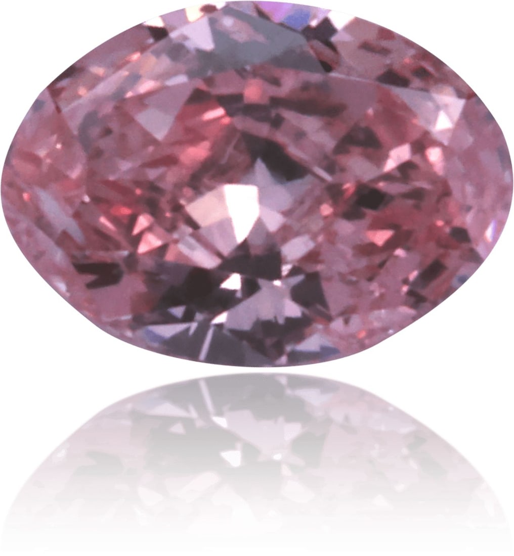 Loose Diamond - OVAL 0.16ct Pink SI2: Loose Diamond - OVAL 0.16ct Pink SI2 Source: Natural Shape: OVAL Carats: 0.16 Color: Pink Certification: GIA Video:
