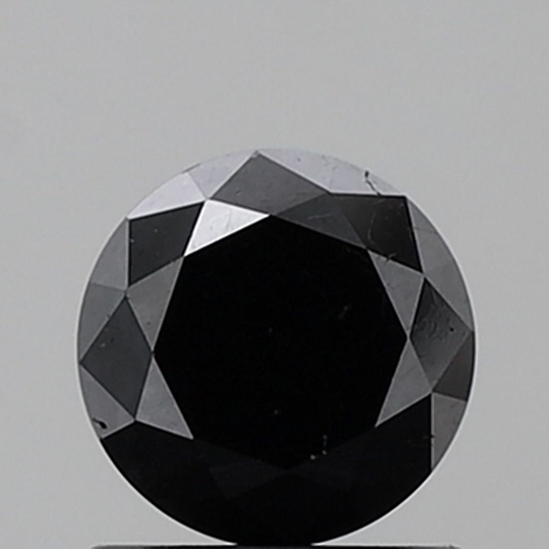 Loose Diamond - ROUND 1.21ct Fancy Black VS1: Loose Diamond - ROUND 1.21ct Fancy Black VS1 Source: Natural Shape: ROUND Carats: 1.21 Color: Fancy Black Certification: NONE Video: