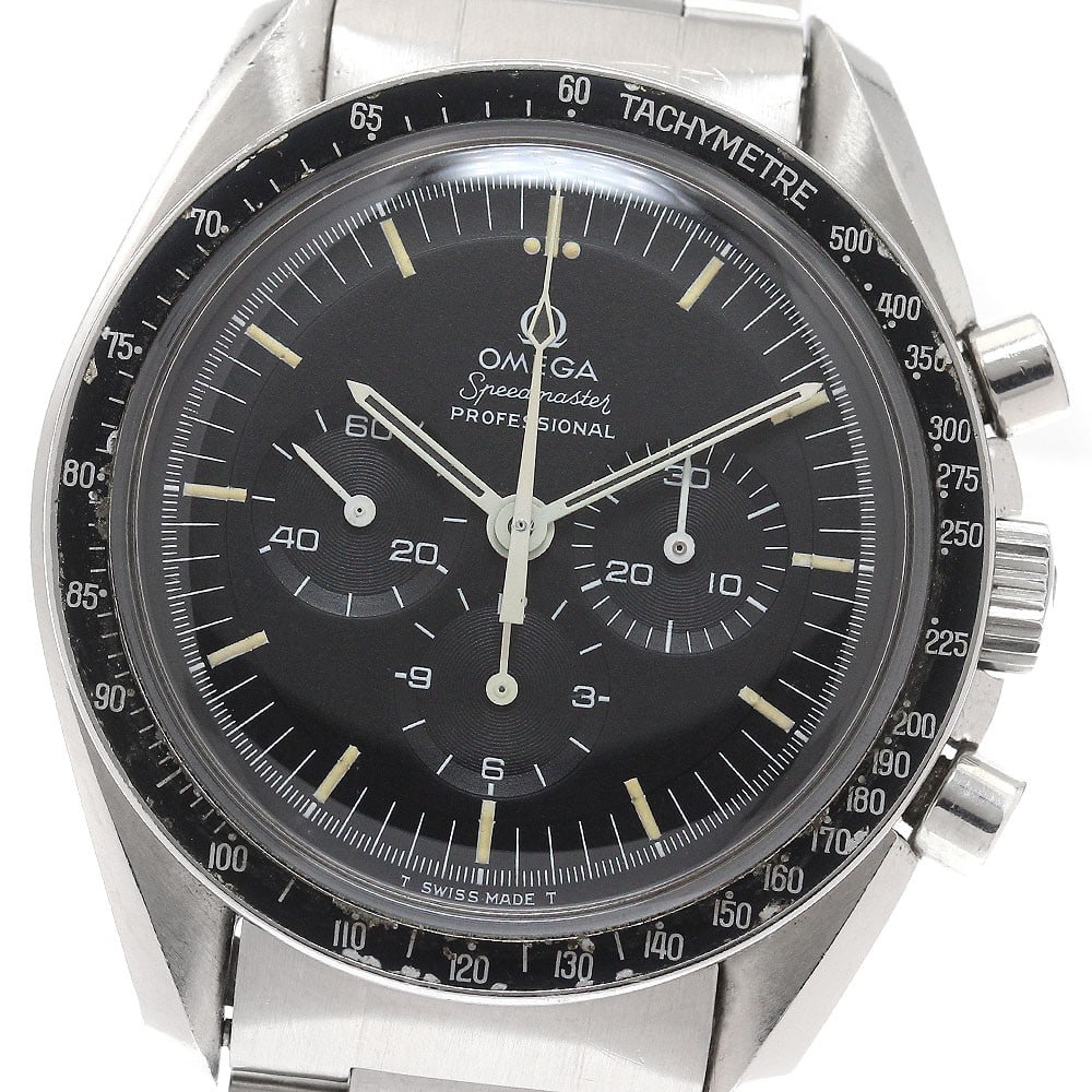 Omega Speedmaster Professional 145.022-69ST Cal 861 Wristwatch: Omega Speedmaster Professional 145.022-69ST Cal 861 Wristwatch This Omega Speedmaster Professional wristwatch features the 145.022-69ST reference with a stepped dial and is powered by the cal. 861 mov