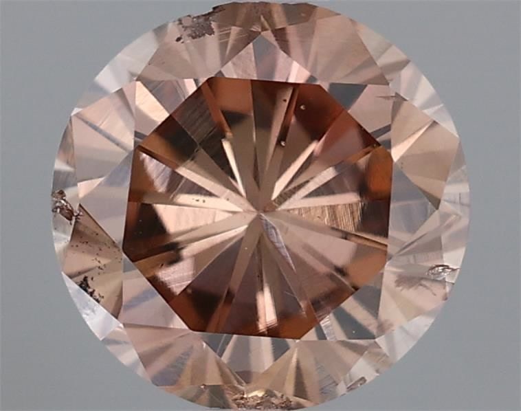 Loose Diamond - ROUND 0.54ct Fancy Brown Pink: Loose Diamond - ROUND 0.54ct Fancy Brown Pink Source: Natural Shape: ROUND Carats: 0.54 Color: Fancy Brown Pink Certification: GIA Video: