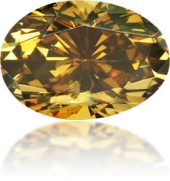Loose Diamond - OVAL 0.52ct Fancy Brown I1: Loose Diamond - OVAL 0.52ct Fancy Brown I1 Source: Natural Shape: OVAL Carats: 0.52 Color: Fancy Brown Certification: NONE The Diamond Depot Guarantee: All items in this auction are guaranteed to be 1