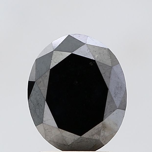 Loose Diamond - OVAL 2.35ct Black VVS2: Loose Diamond - OVAL 2.35ct Black VVS2 Source: Natural Shape: OVAL Carats: 2.35 Color: Black Certification: NONE Video: