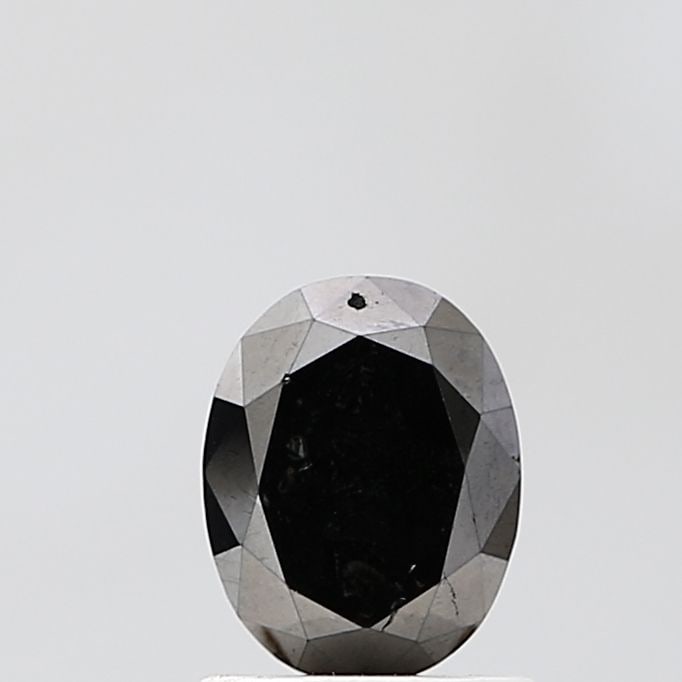 Loose Diamond - OVAL 1.14ct Fancy Black VS2: Loose Diamond - OVAL 1.14ct Fancy Black VS2 Source: Natural Shape: OVAL Carats: 1.14 Color: Fancy Black Certification: NONE Video:
