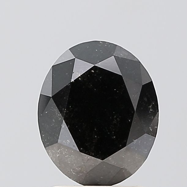 Loose Diamond - OVAL 2.25ct Black VVS2: Loose Diamond - OVAL 2.25ct Black VVS2 Source: Natural Shape: OVAL Carats: 2.25 Color: Black Certification: NONE Video:
