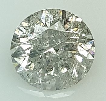 Loose Diamond - ROUND 1.26ct H I2: Loose Diamond - ROUND 1.26ct H I2 Source: Natural Shape: ROUND Carats: 1.26 Color: H Clarity: I2 Certification: NONE The Diamond Depot Guarantee: All items in this auction are guaranteed to be 100% au