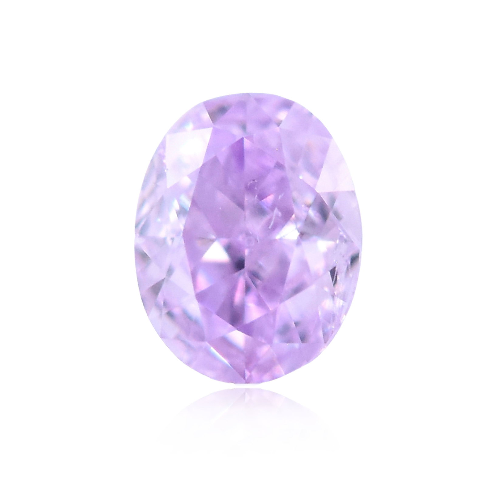 Loose Diamond - OVAL 0.21ct Fancy Intense Pinkish Purple I1: Loose Diamond - OVAL 0.21ct Fancy Intense Pinkish Purple I1 Source: Natural Shape: OVAL Carats: 0.21 Color: Fancy Intense Pinkish Purple Certification: GIA Video: