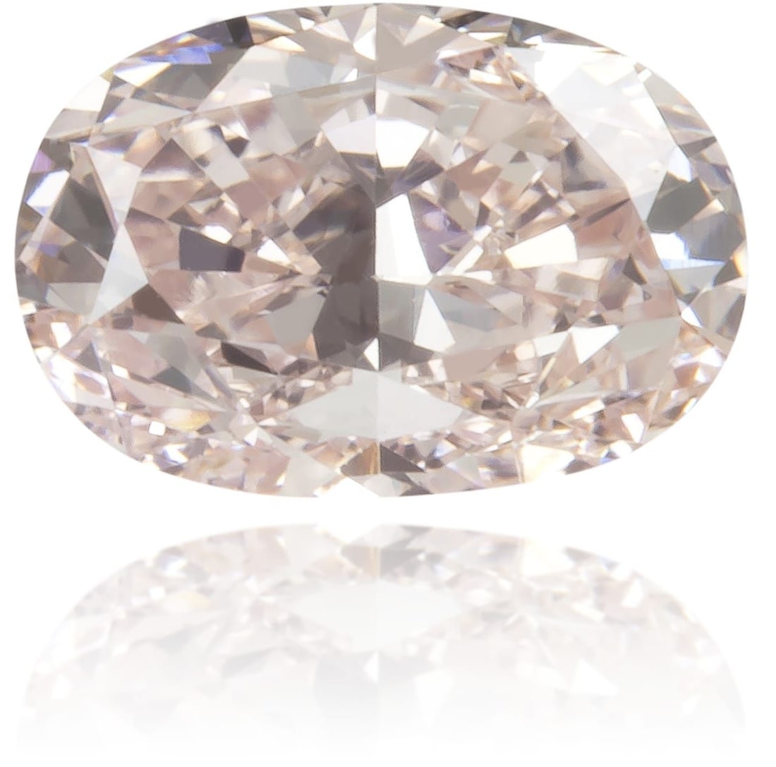 Loose Diamond - OVAL 0.4ct Fancy Light Purplish Pink VS2: Loose Diamond - OVAL 0.4ct Fancy Light Purplish Pink VS2 Source: Natural Shape: OVAL Carats: 0.4 Color: Fancy Light Purplish Pink Certification: NONE The Diamond Depot Guarantee: All items in this auc