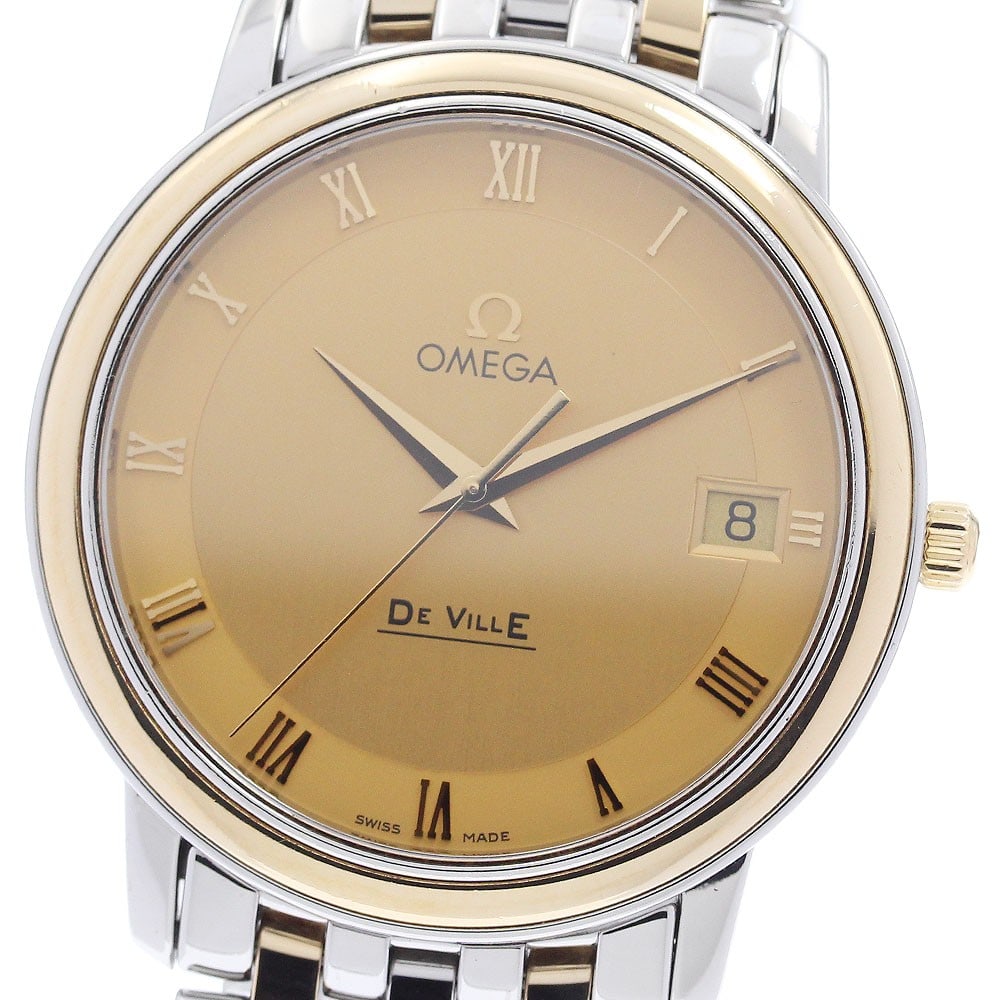 OMEGA De Ville Prestige 4310.12 mens quartz wristwatch: OMEGA De Ville Prestige 4310.12 mens quartz wristwatch OMEGA De Ville Prestige quartz men's wristwatch, pre-owned and made in Switzerland. This watch is identified as model 4310.12 and is presented as