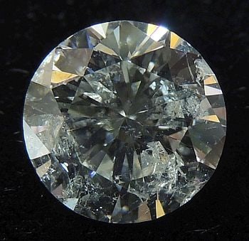 Loose Diamond - ROUND 2.23ct G I1: Loose Diamond - ROUND 2.23ct G I1 Source: Natural Shape: ROUND Carats: 2.23 Color: G Clarity: I1 Certification: EGL The Diamond Depot Guarantee: All items in this auction are guaranteed to be 100% aut