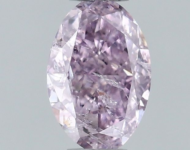 Loose Diamond - OVAL 0.3ct Fancy Intense Pink Purple I2: Loose Diamond - OVAL 0.3ct Fancy Intense Pink Purple I2 Source: Natural Shape: OVAL Carats: 0.3 Color: Fancy Intense Pink Purple Certification: GIA Video: