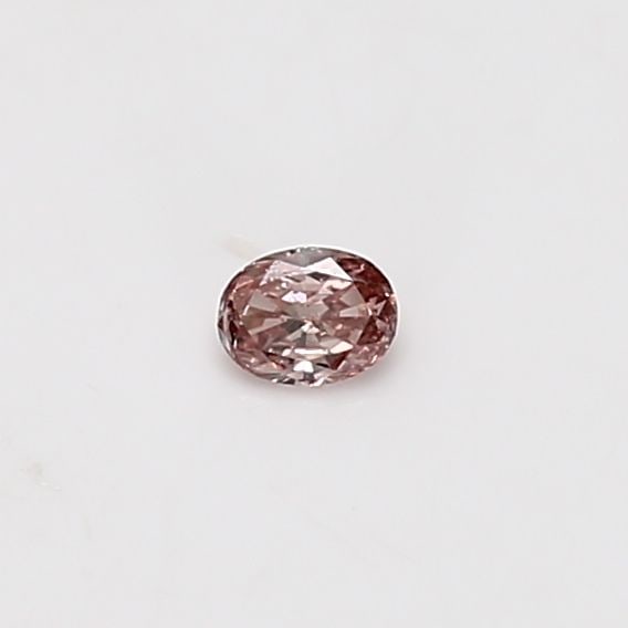 Loose Diamond - OVAL 0.08ct Fancy Orangey Pink: Loose Diamond - OVAL 0.08ct Fancy Orangey Pink Source: Natural Shape: OVAL Carats: 0.08 Color: Fancy Orangey Pink Certification: GIA Video: