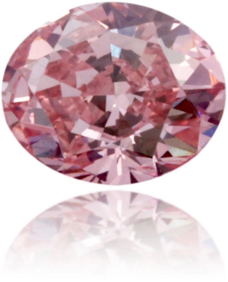 Loose Diamond - OVAL 0.15ct Fancy Intense Pink VS2: Loose Diamond - OVAL 0.15ct Fancy Intense Pink VS2 Source: Natural Shape: OVAL Carats: 0.15 Color: Fancy Intense Pink Certification: GIA The Diamond Depot Guarantee: All items in this auction are guar
