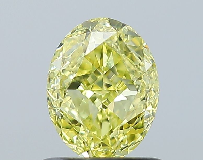 Loose Diamond - OVAL 1.02ct Fancy Yellow VS1: Loose Diamond - OVAL 1.02ct Fancy Yellow VS1 Source: Natural Shape: OVAL Carats: 1.02 Color: Fancy Yellow Certification: GIA Video: