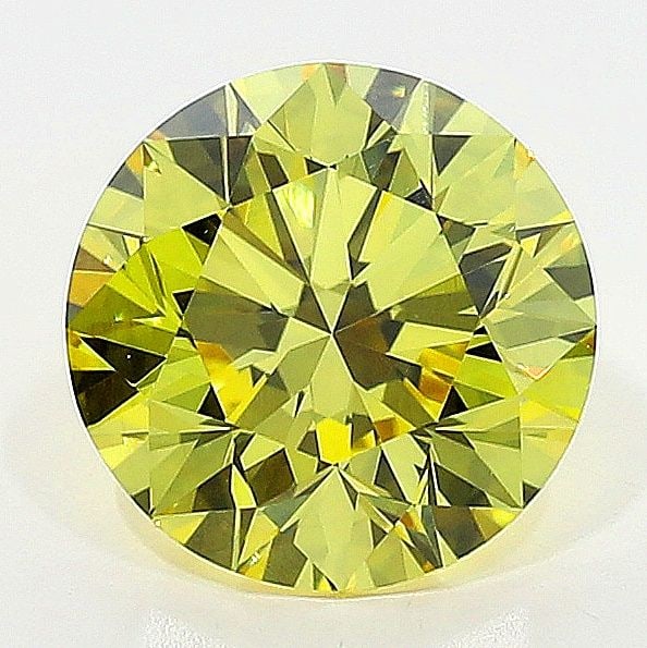 Loose Diamond - ROUND 1.01ct Fancy Intense Yellow VVS2: Loose Diamond - ROUND 1.01ct Fancy Intense Yellow VVS2 Source: Natural Shape: ROUND Carats: 1.01 Color: Fancy Intense Yellow Certification: GIA The Diamond Depot Guarantee: All items in this auction a