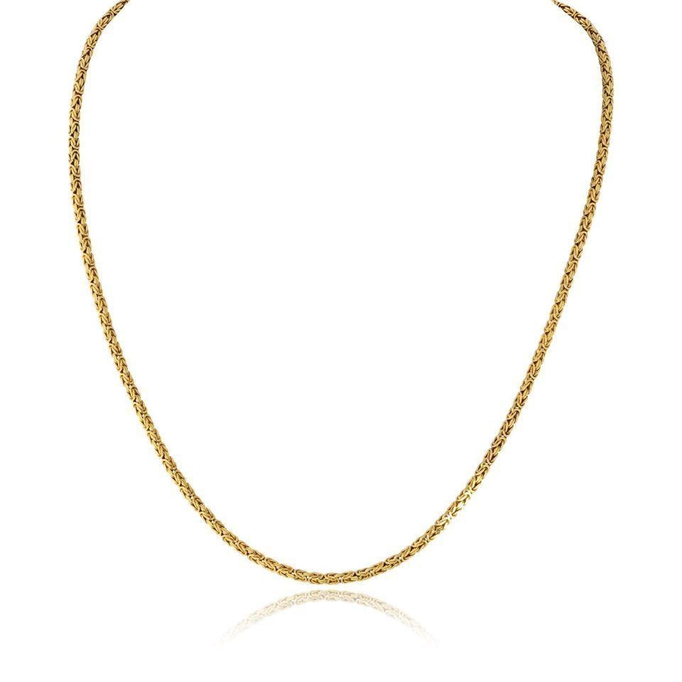14K Yellow Gold 17.5 Inch Necklace Chain (1 of 5)