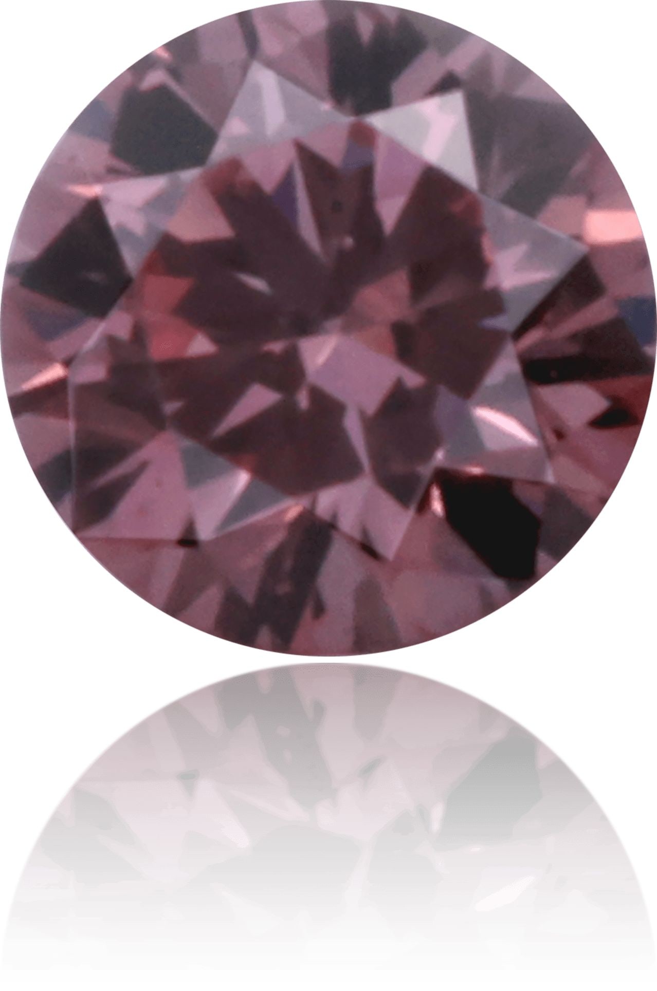 Loose Diamond - ROUND 0.08ct Fancy Intense Pink VS2: Loose Diamond - ROUND 0.08ct Fancy Intense Pink VS2 Source: Natural Shape: ROUND Carats: 0.08 Color: Fancy Intense Pink Certification: GIA The Diamond Depot Guarantee: All items in this auction are gu