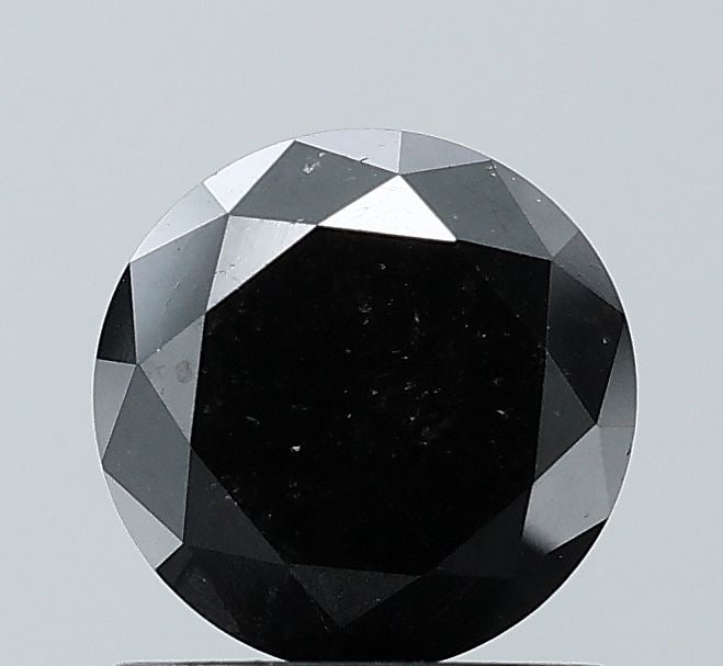 Loose Diamond - ROUND 1.28ct Black VVS2: Loose Diamond - ROUND 1.28ct Black VVS2 Source: Natural Shape: ROUND Carats: 1.28 Color: Black Certification: NONE Video: