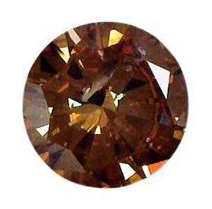 Loose Diamond - ROUND 0.5ct Cognac I1 (1 of 1)
