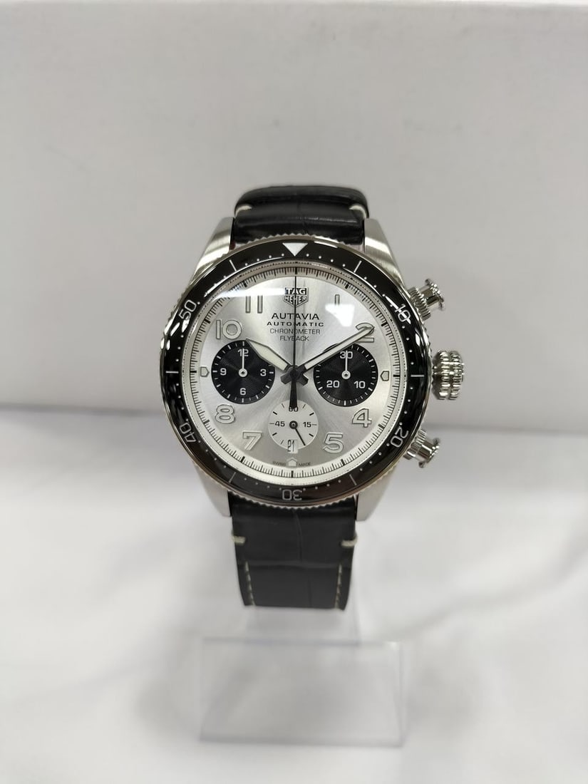 Mens Swiss Wristwatch TAG Heuer Autavia Flyback Chronograph CBE511B.FC8279 (1 of 18)