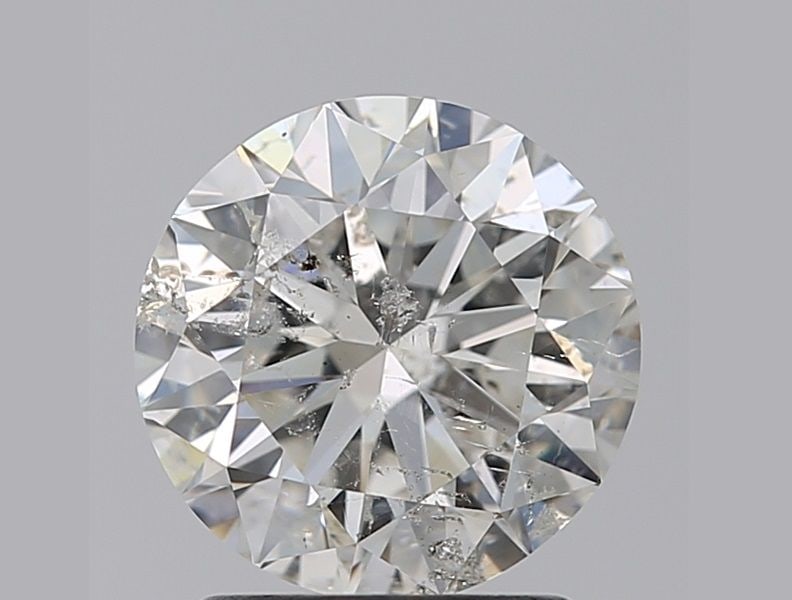 Loose Diamond - ROUND 1.7ct G I1: Loose Diamond - ROUND 1.7ct G I1 Source: Natural Shape: ROUND Carats: 1.7 Color: G Clarity: I1 Certification: OTHER The Diamond Depot Guarantee: All items in this auction are guaranteed to be 100% aut