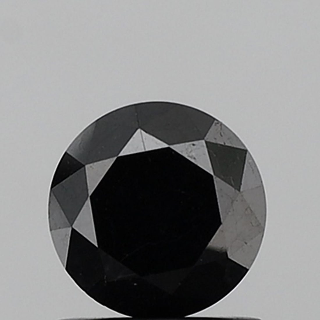 Loose Diamond - ROUND 1.19ct Fancy Black VVS2: Loose Diamond - ROUND 1.19ct Fancy Black VVS2 Source: Natural Shape: ROUND Carats: 1.19 Color: Fancy Black Certification: NONE Video: