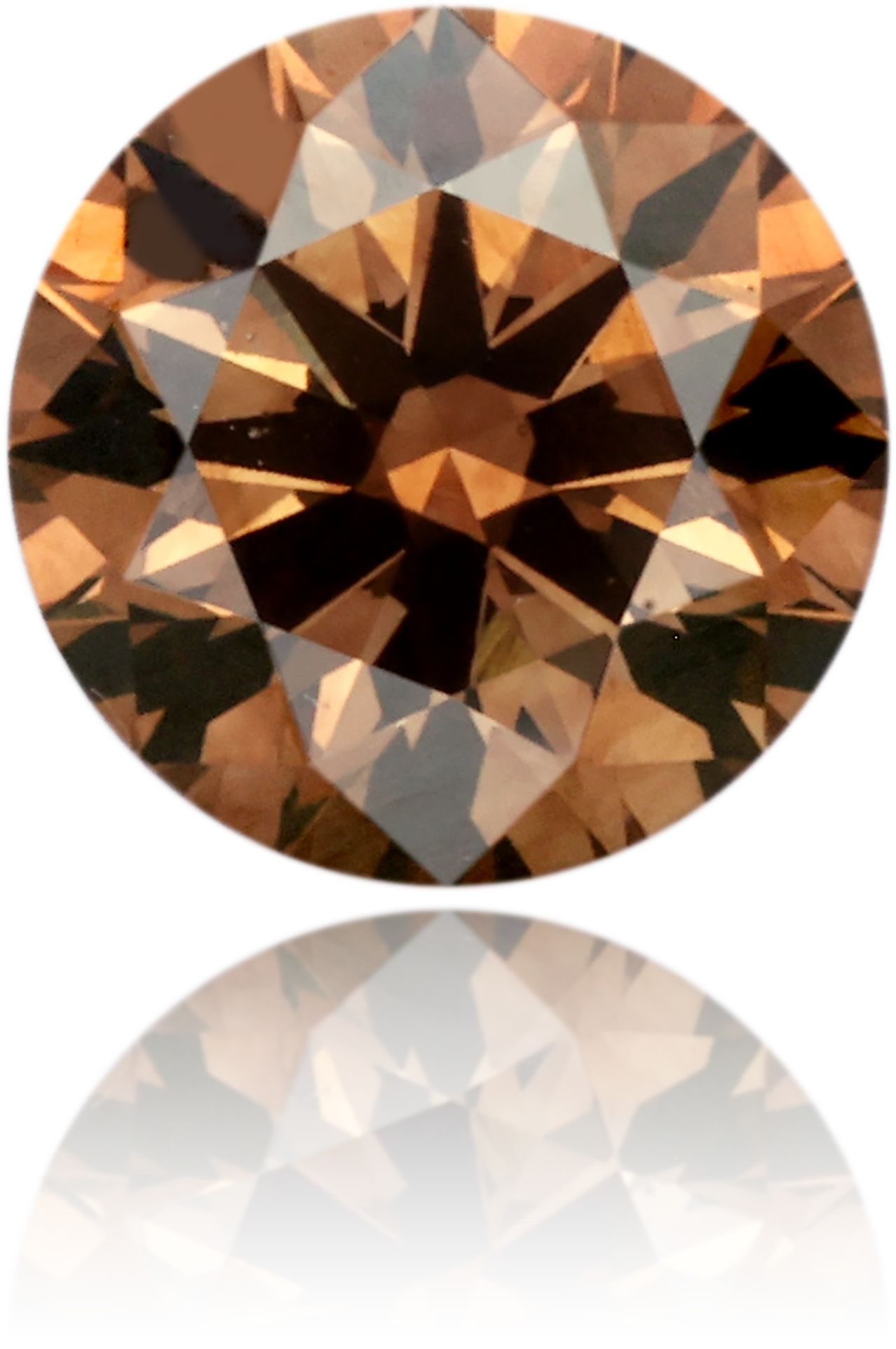 Loose Diamond - ROUND 1.53ct Fancy Dark Brown SI1: Loose Diamond - ROUND 1.53ct Fancy Dark Brown SI1 Source: Natural Shape: ROUND Carats: 1.53 Color: Fancy Dark Brown Certification: GIA The Diamond Depot Guarantee: All items in this auction are guaran