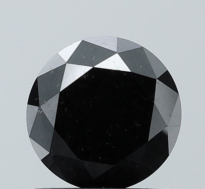 Loose Diamond - ROUND 1.32ct Black VVS2: Loose Diamond - ROUND 1.32ct Black VVS2 Source: Natural Shape: ROUND Carats: 1.32 Color: Black Certification: NONE Video: