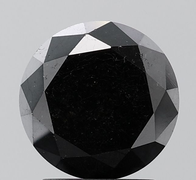 Loose Diamond - ROUND 2.6ct Black VVS2: Loose Diamond - ROUND 2.6ct Black VVS2 Source: Natural Shape: ROUND Carats: 2.6 Color: Black Certification: NONE Video: