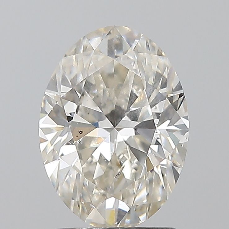 Loose Diamond - OVAL 1.7ct J SI2: Loose Diamond - OVAL 1.7ct J SI2 Source: Natural Shape: OVAL Carats: 1.7 Color: J Clarity: SI2 Certification: GIA Video: