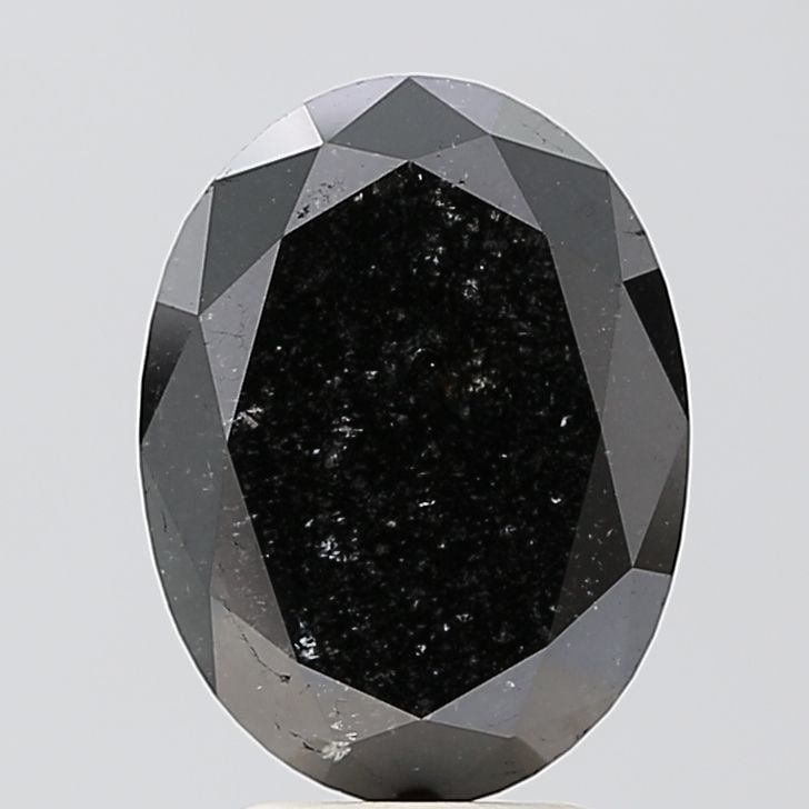 Loose Diamond - OVAL 3.06ct Black VS2: Loose Diamond - OVAL 3.06ct Black VS2 Source: Natural Shape: OVAL Carats: 3.06 Color: Black Certification: NONE Video: