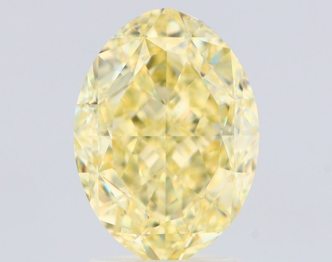 Loose Diamond - OVAL 3.02ct Fancy Yellow VVS2: Loose Diamond - OVAL 3.02ct Fancy Yellow VVS2 Source: Natural Shape: OVAL Carats: 3.02 Color: Fancy Yellow Certification: GIA Video: