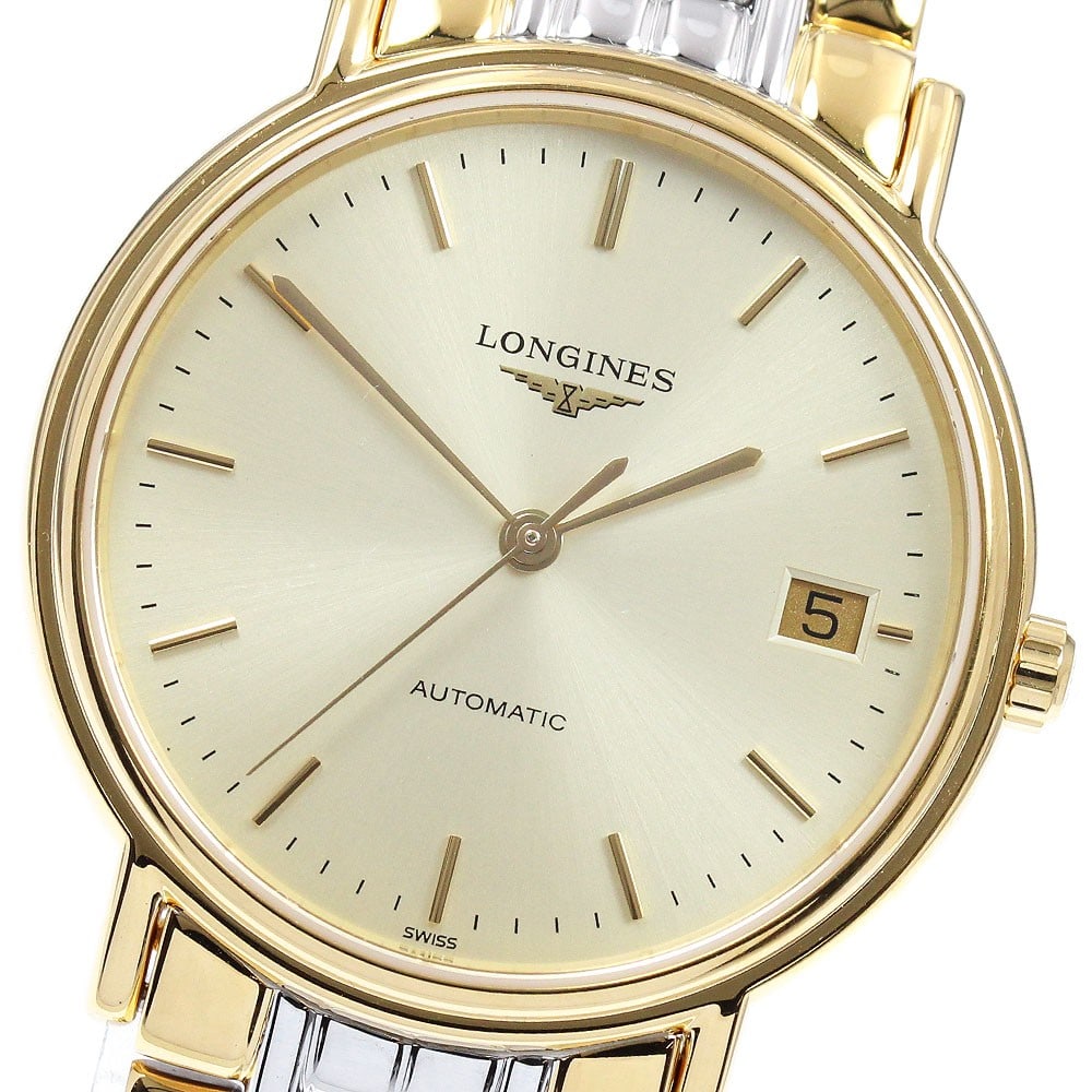 Longines Presance Date Automatic Men's Wristwatch L4.821.2 (1 of 6)