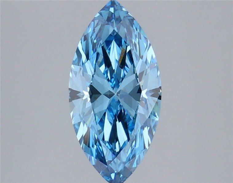 Loose Diamond - MARQUISE 2.0ct Fancy Vivid Blue VS1