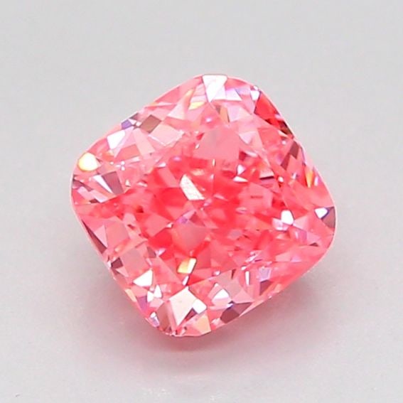 Loose Diamond - CUSHION MODIFIED 1.09ct Fancy Vivid Pink VS1