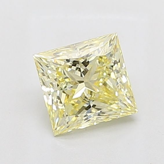 Loose Diamond - PRINCESS 1.45ct Fancy Light Yellow VVS2