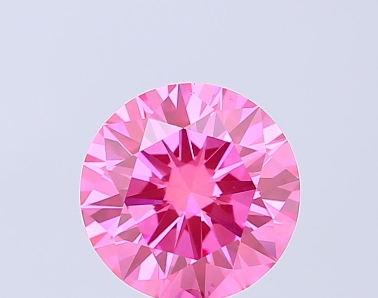 Loose Diamond - ROUND 1.0ct Fancy Vivid Pink VS1