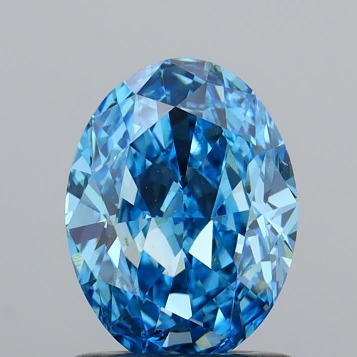 Loose Diamond - OVAL 1.16ct Fancy Vivid Blue VS2