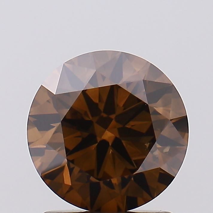 Loose Diamond - ROUND 1.58ct Fancy Deep Brown SI1: Loose Diamond - ROUND 1.58ct Fancy Deep Brown SI1 Source: This is a real non-mined Diamond that has been grown in a lab Shape: ROUND Carats: 1.58 Color: Fancy Deep Brown Certification: IGI Video: