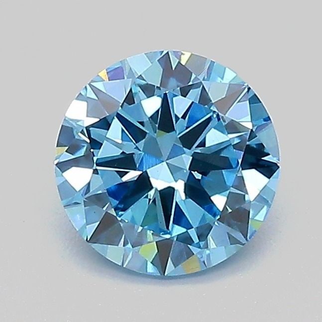Loose Diamond - ROUND 1.0ct Fancy Vivid Blue VS1