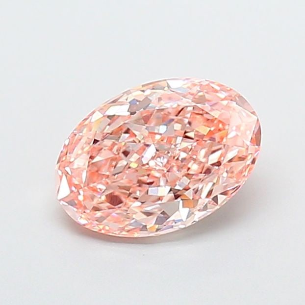 Loose Diamond - OVAL 1.79ct Fancy Vivid Pink VVS2