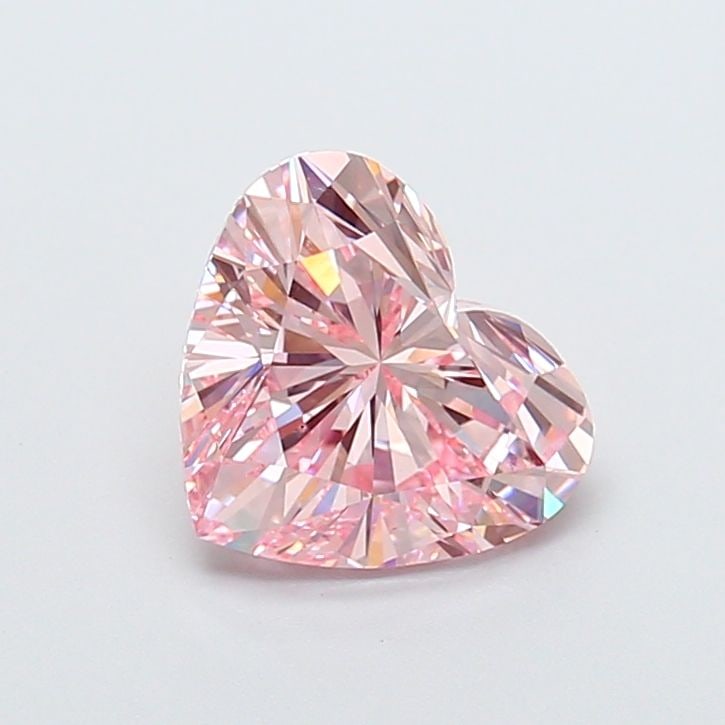 Loose Diamond - HEART 3.01ct Fancy Intense Pink VS1