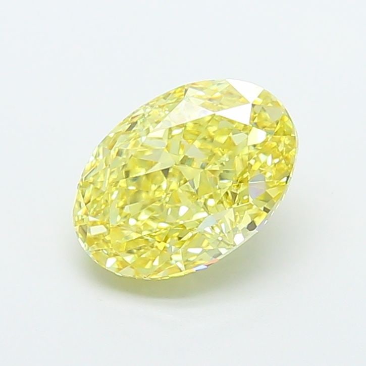Loose Diamond - OVAL 3.04ct Fancy Intense Yellow VS1