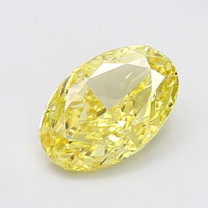 Loose Diamond - OVAL 3.02ct Fancy Intense Yellow VVS2