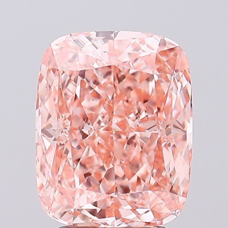 Loose Diamond - CUSHION MODIFIED 3.53ct Fancy Vivid Pink VS1: Loose Diamond - CUSHION MODIFIED 3.53ct Fancy Vivid Pink VS1 Source: This is a real non-mined Diamond that has been grown in a lab Shape: CUSHION MODIFIED Carats: 3.53 Color: Fancy Vivid Pink Certific