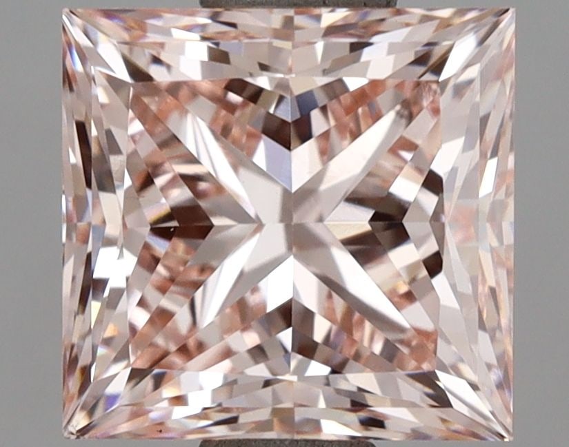 Loose Diamond - PRINCESS 2.01ct Fancy Intense Pink VS1