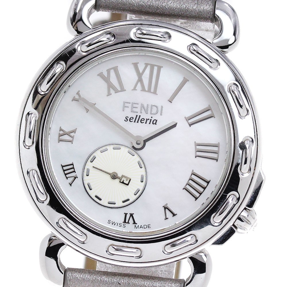 Fendi Selleria 8100M mens quartz wristwatch with small seconds (1 of 6)