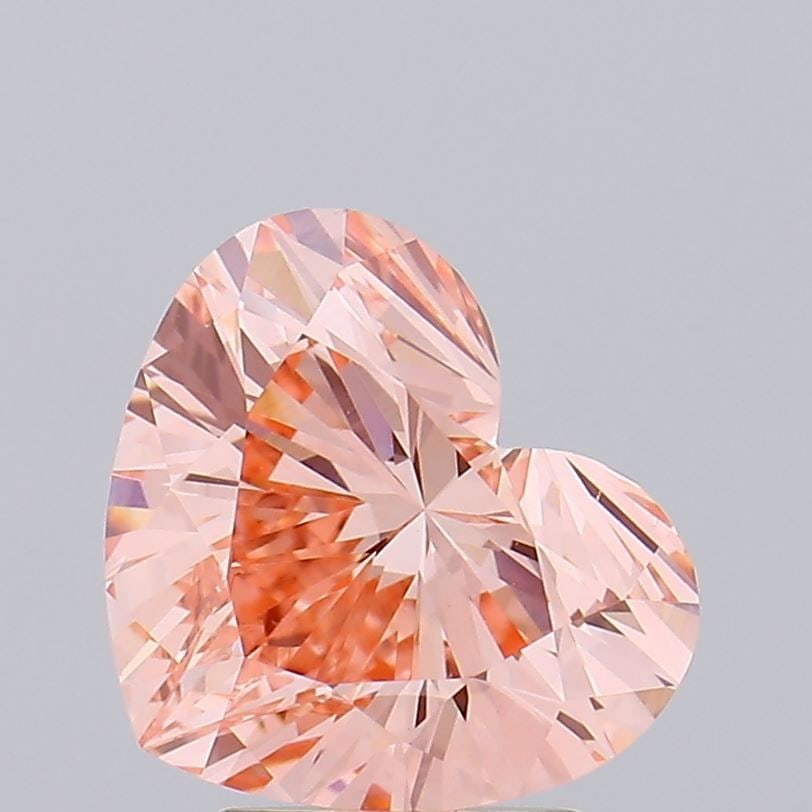 Loose Diamond - HEART 2.99ct Fancy Vivid Pink VS1